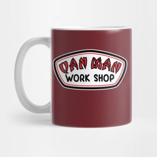 Van Man Work Shop Mug